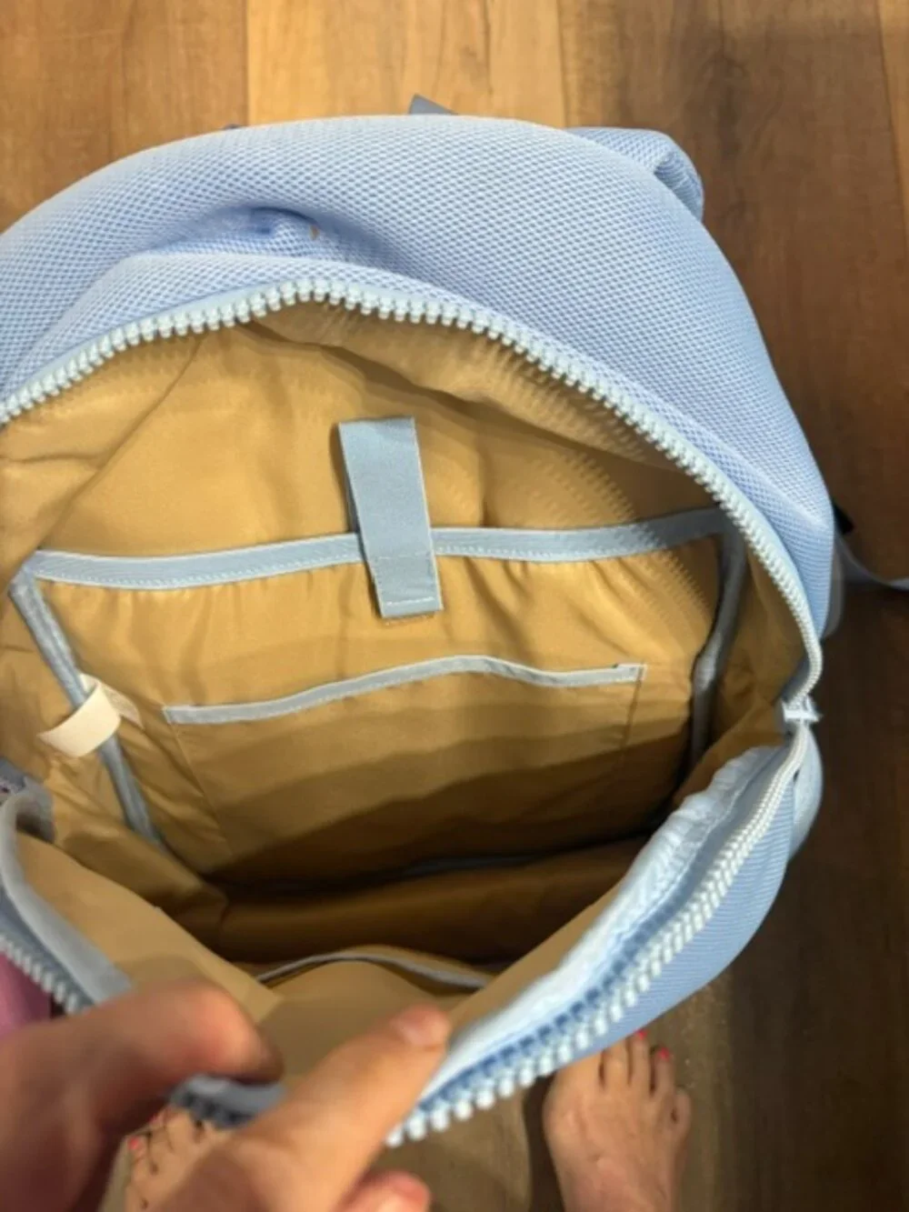 NEW All In Motion Light Blue Backpack 17